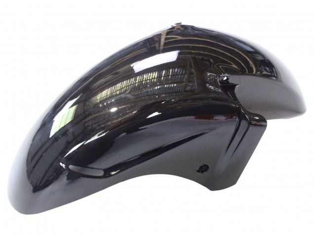 Glänzendes Schwarz Grün Flamme 1996-2007 Honda CBR1100XX Blackbird Motorrad Verkleidung