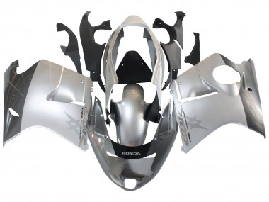 Silber Grau 1996-2007 Honda CBR1100XX Blackbird Motorrad Verkleidung