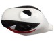 Weiß Rot Glänzendes Schwarz 1991-1994 Honda CBR600 F2 Motorrad Verkleidung