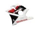 Weiß Rot Glänzendes Schwarz 1991-1994 Honda CBR600 F2 Motorrad Verkleidung