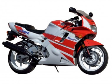 Weiß Rot 1997-1998 Honda CBR600 F3 Motorrad Verkleidung