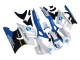 Weiß Blau Glänzendes Schwarz 1997-1998 Honda CBR600 F3 Motorrad Verkleidung