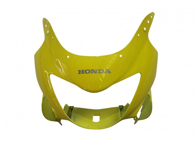 Gelb Glänzendes Schwarz 1999-2000 Honda CBR600 F4 Motorrad Verkleidung