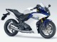 Weiß Blau 2011-2013 Honda CBR600F Motorrad Verkleidung