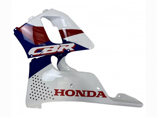 Weiß Rot Dunkel Blau 1992-1993 Honda CBR900RR 893 Motorrad Verkleidung