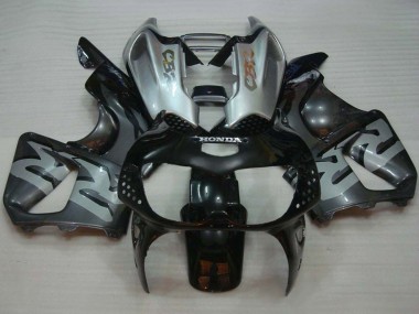 Silber Grau Glänzendes Schwarz 1994-1995 Honda CBR900RR 893 Motorrad Verkleidung