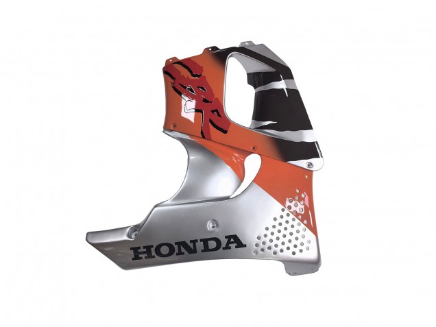 Silber Orange Glänzendes Schwarz 1994-1995 Honda CBR900RR 893 Motorrad Verkleidung