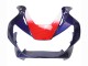 Weiß Rot Blau 2000-2001 Honda CBR900RR 929 Motorrad Verkleidung