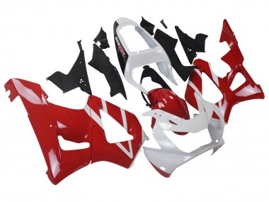 Weiß Rot 2000-2001 Honda CBR900RR 929 Motorrad Verkleidung