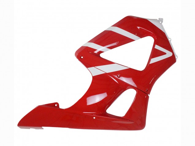 Weiß Rot 2000-2001 Honda CBR900RR 929 Motorrad Verkleidung