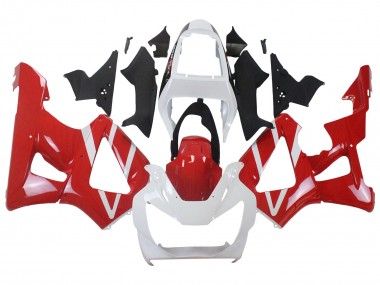 Weiß Rot 2000-2001 Honda CBR900RR 929 Motorrad Verkleidung