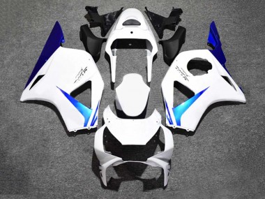 Weiß Blau 2002-2003 Honda CBR900RR 954 Motorrad Verkleidung