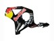 Glänzendes Schwarz Gelb Red Bull Michelin 2002-2003 Honda CBR900RR 954 Motorrad Verkleidung