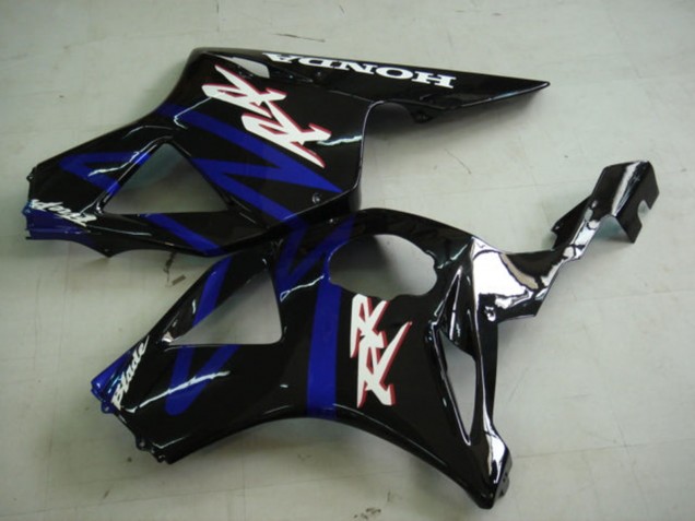 Blau Glänzendes Schwarz 2002-2003 Honda CBR900RR 954 Motorrad Verkleidung Kit