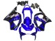 Blau Glänzendes Schwarz 2002-2003 Honda CBR900RR 954 Motorrad Verkleidung Kit