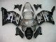 Silber Glänzendes Schwarz 2002-2003 Honda CBR900RR 954 Motorrad Verkleidung