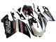 Weiß Rosa Glänzendes Schwarz Connie 2007-2014 Ducati 848 Motorrad Verkleidung