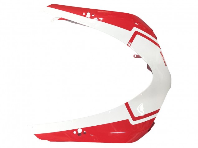 Weiß Rot Glänzendes Schwarz 2007-2014 Ducati 848/1098/1198 Motorrad Verkleidung