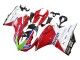Weiß Rot Grün Blau Glänzendes Schwarz Flex-Box 2011-2014 Ducati Panigale 899/1199 Motorrad Verkleidung