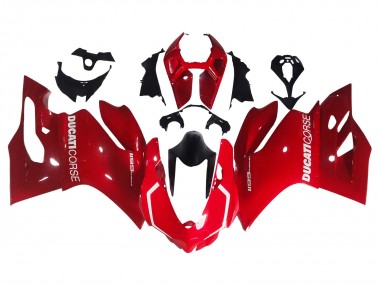 Rot 2011-2014 Ducati 1199 Motorrad Verkleidung