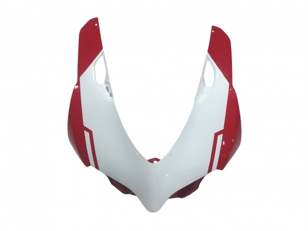 Weiß Rot Glänzendes Schwarz 2011-2014 Ducati Panigale 899 Motorrad Verkleidung