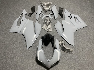 Helles Nardograu Weiß Corse 2011-2014 Ducati 1199 Motorrad Verkleidung