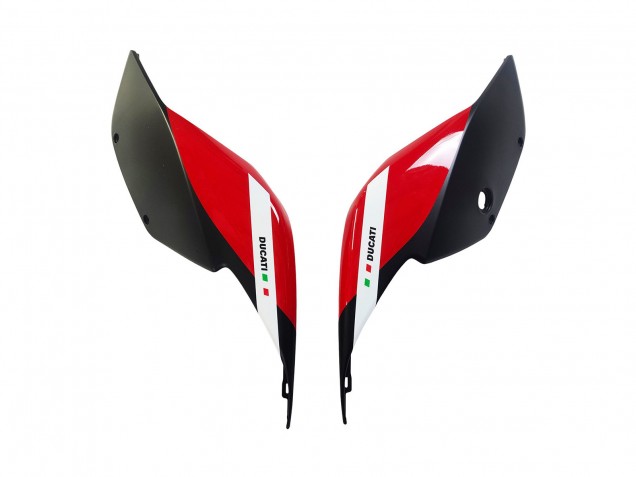 Rot Matt Schwarz 2015-2020 Ducati 959 Motorrad Verkleidung