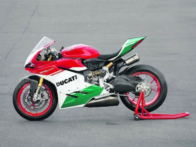 Weiß Rot Grün Matt Schwarz 2015-2020 Ducati 1299 Motorrad Verkleidung