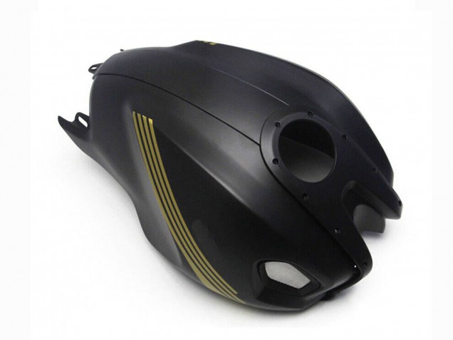 Matt Schwarz Gold 2008-2012 Ducati Monster 696 796 1100 1100S Motorrad Verkleidung