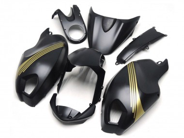 Matt Schwarz Gold 2008-2012 Ducati Monster 696 796 1100 1100S Motorrad Verkleidung