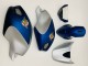 Dunkel Blau Silber 2008-2012 Ducati Monster 696 796 1100 1100S Motorrad Verkleidung