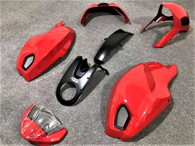 Rot 2008-2012 Ducati Monster 696 796 1100 1100S Motorrad Verkleidung