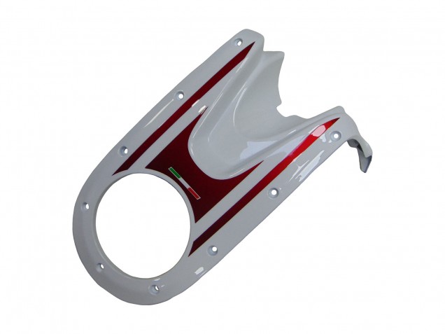 Weiß Rot Glänzendes Schwarz 2008-2012 Ducati Monster 696 796 1100 1100S Motorrad Verkleidung