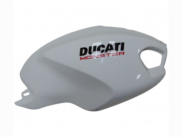 Weiß Rot Glänzendes Schwarz 2008-2012 Ducati Monster 696 796 1100 1100S Motorrad Verkleidung