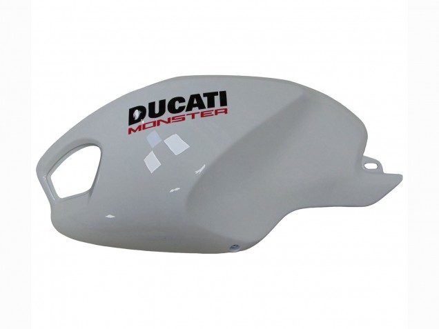 Weiß Rot Glänzendes Schwarz 2008-2012 Ducati Monster 696 796 1100 1100S Motorrad Verkleidung