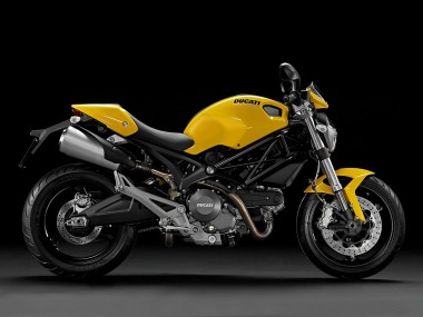 Gelb 2008-2012 Ducati Monster 696 796 1100 1100S Motorrad Verkleidung