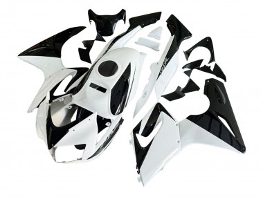 Weiß Glänzendes Schwarz 2002-2006 Honda CBR125R Motorrad Verkleidung