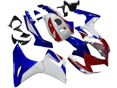 Weiß Blau Rot 2002-2006 Honda CBR125R Motorrad Verkleidung