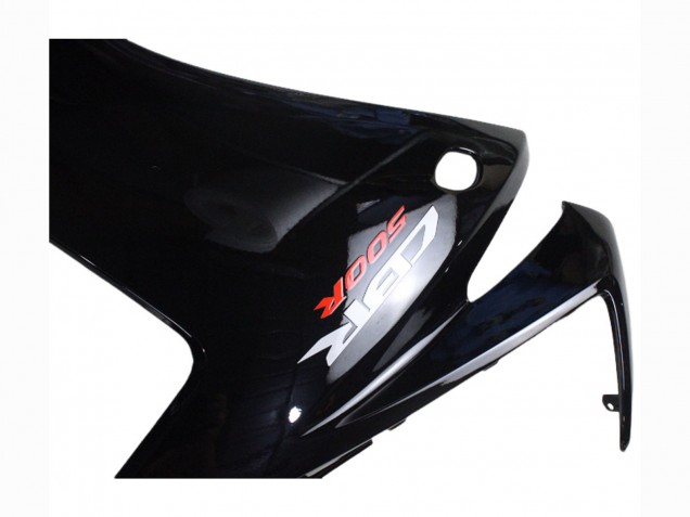 Glänzendes Schwarz Matt Schwarz 2013-2015 Honda CBR500R Motorrad Verkleidung
