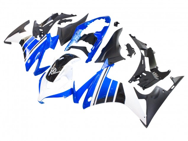 Blau Weiß Matt Schwarz 2013-2015 Honda CBR500R Motorrad Verkleidung