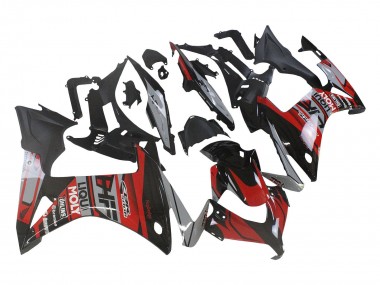 Rot Silber Glänzendes Schwarz 2013-2015 Honda CBR500R Motorrad Verkleidung