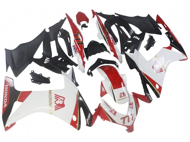 Weiß Rot Grün Glänzendes Schwarz Morinage 777 2013-2015 Honda CBR500R Motorrad Verkleidung
