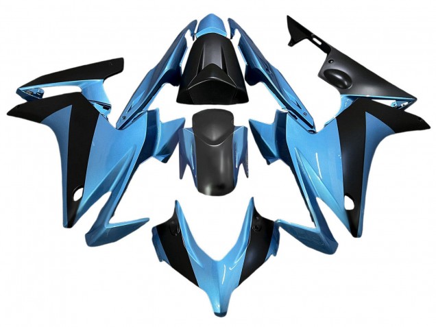 Hellblau Schwarz 2013-2015 Honda CBR500R Motorrad Verkleidung