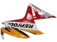 Gelb Weiß Rot Repsol HRC 2016-2018 Honda CBR500R Motorrad Verkleidung