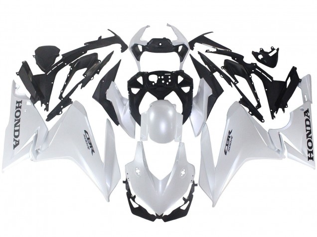 Perl Weiß 2022-2023 Honda CBR500R Motorrad Verkleidung