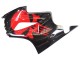 Glänzendes Schwarz Rot 2002-2013 Honda VFR 800 Motorrad Verkleidung