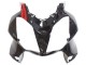 Glänzendes Schwarz Rot 2002-2013 Honda VFR 800 Motorrad Verkleidung