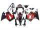 Glänzendes Schwarz Rot 2002-2013 Honda VFR 800 Motorrad Verkleidung