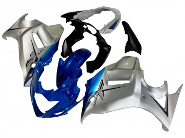 Silber Blau 2008-2013 Suzuki GSX650F Motorrad Verkleidung