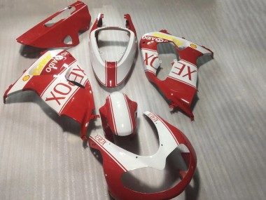 Weiß Rot Gelb Xerox 1998-2003 Suzuki TL1000R Motorrad Verkleidung